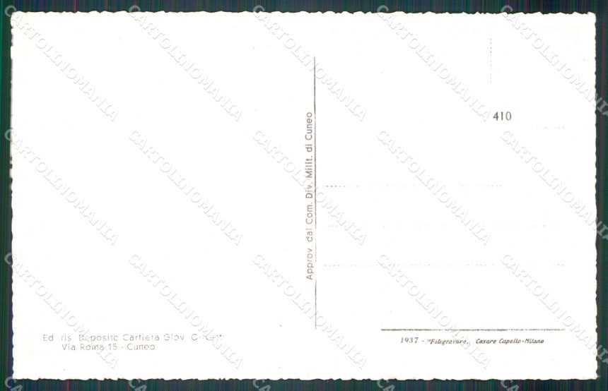 Cuneo Venasca cartolina MT5778 – retro
