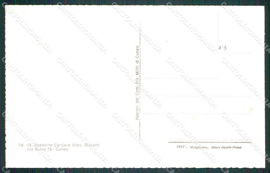 Cuneo Melle Valle Varaita cartolina MT5795 – retro