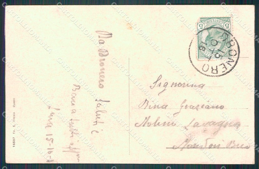 Cuneo Dronero Santuario Madonna Ripoli Valle Maira cartolina MT5836 – retro