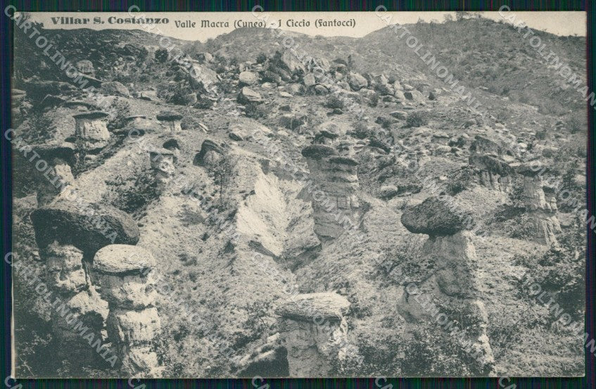 Cuneo Villar San Costanzo Valle Maira Fantocci cartolina MT5838 – fronte