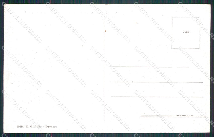 Cuneo Villar San Costanzo Valle Maira Fantocci cartolina MT5839 – retro