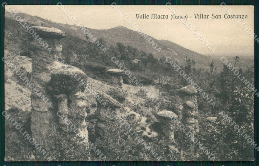 Cuneo Villar San Costanzo Valle Maira Fantocci cartolina MT5840 – fronte