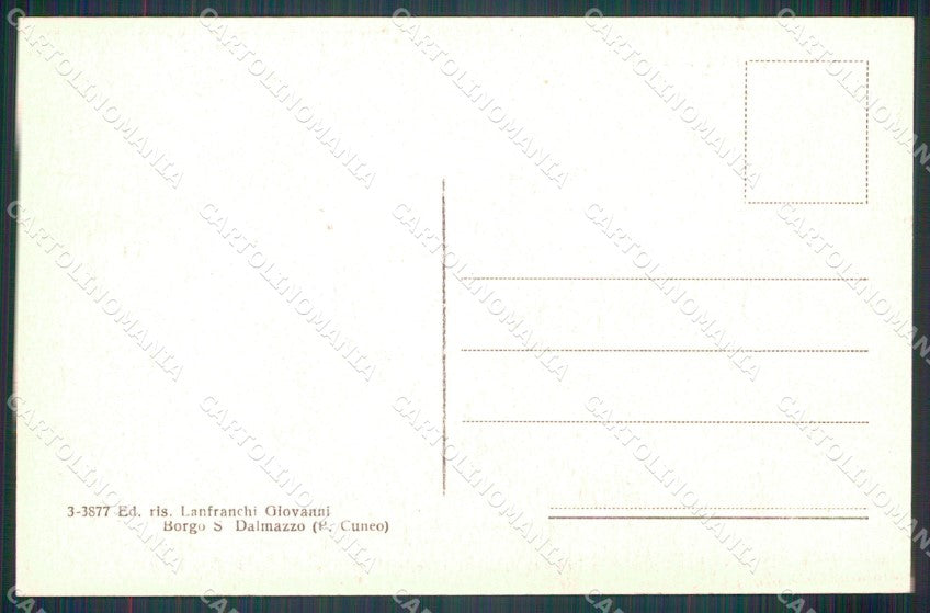 Cuneo Dronero Panorama cartolina MT5849 – retro