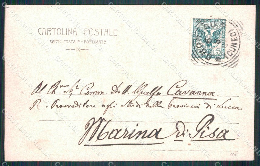 Cuneo Dronero Panorama cartolina MT5850 – retro