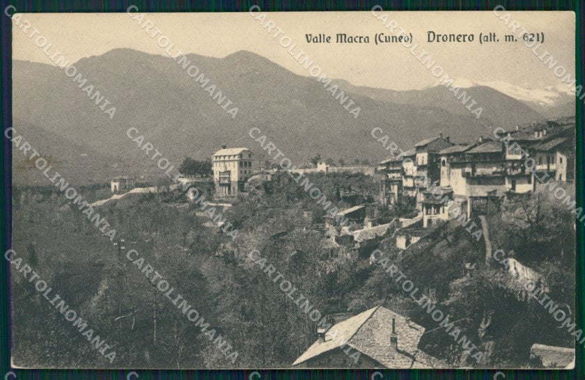Cuneo Dronero Valle Maira cartolina MT5853 – fronte