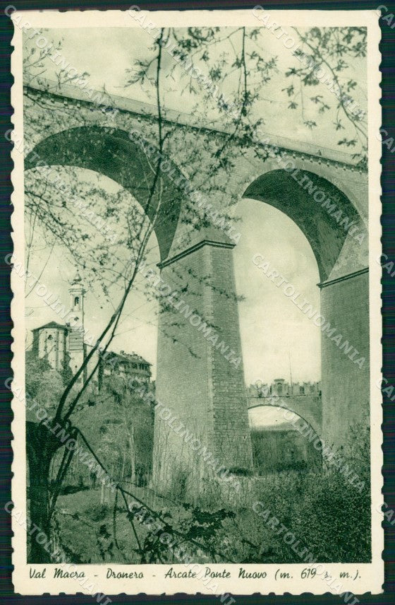 Cuneo Dronero Nuovo Ponte sul Maira cartolina MT5861 – fronte