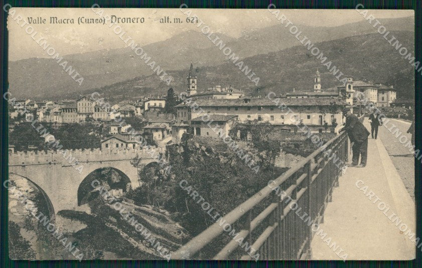 Cuneo Dronero ABRASA cartolina MT5866 – fronte