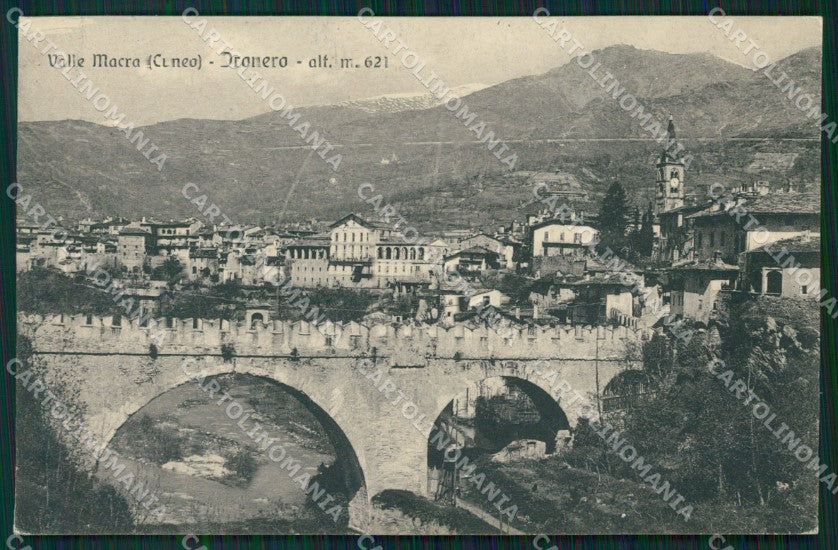 Cuneo Dronero Valle Macra cartolina MT5876 – fronte