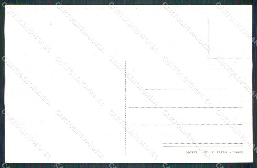 Cuneo Dronero Valle Macra Maira cartolina MT5877 – retro