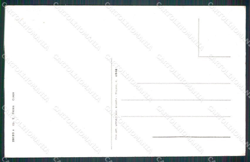 Cuneo Dronero Valle Macra Maira cartolina MT5879 – retro