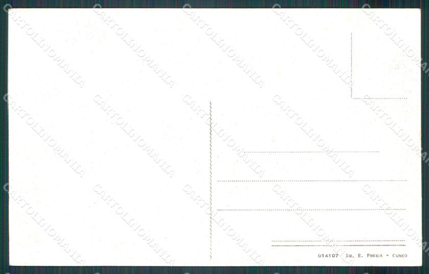 Cuneo Dronero Valle Macra Maira cartolina MT5884 – retro