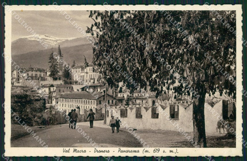 Cuneo Dronero Panorama cartolina MT5885 – fronte