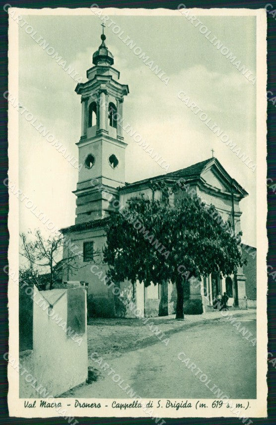 Cuneo Dronero Cappella Santa Brigida cartolina MT5892 – fronte