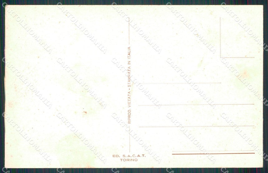 Cuneo Dronero Via Roma Teatro cartolina MT5907 – retro