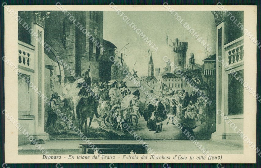 Cuneo Dronero Teatro Nostalgia di cartolina MT5922 – fronte