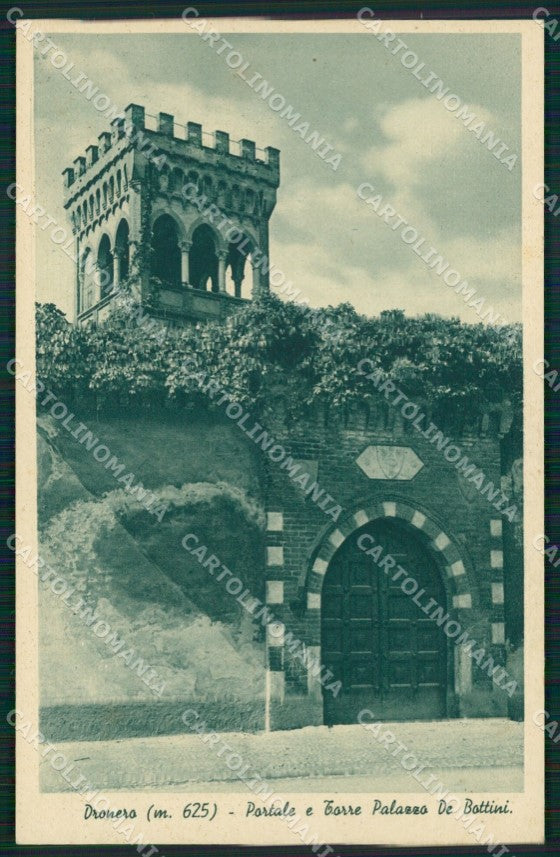 Cuneo Dronero Palazzo De Bottini cartolina MT5925 – fronte