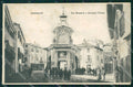 Cuneo Dronero Via Maestra Orologio Civico cartolina MT5934 – fronte