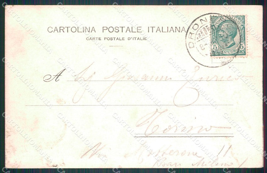 Cuneo Dronero Via della Riviera cartolina MT5936 – retro