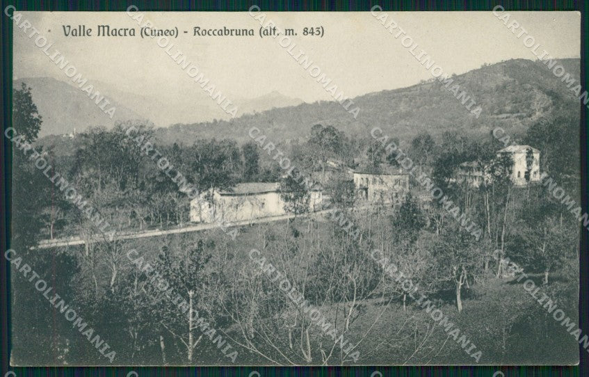 Cuneo Roccabruna Valle Macra Maira cartolina MT5948 – fronte