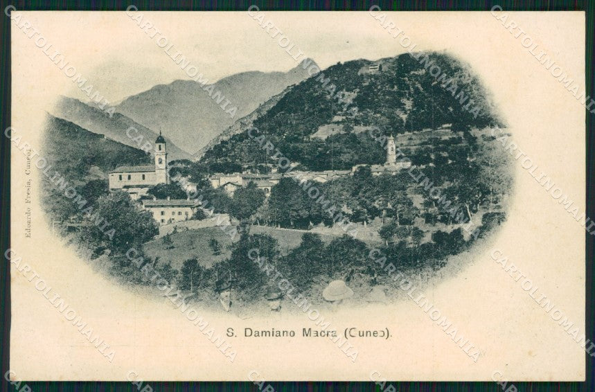 Cuneo San Damiano Macra Valle Macra Maira cartolina MT5962 – fronte
