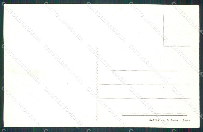 Cuneo San Damiano Centrale Idroelettrica Valle Macra Maira cartolina MT5968 – retro