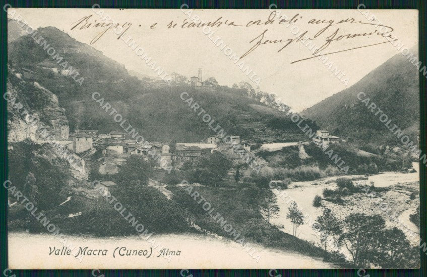 Cuneo Macra Alma Valle Macra Maira cartolina MT5973 – fronte