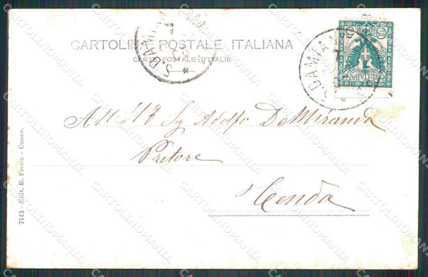 Cuneo Macra Alma Valle Macra Maira cartolina MT5973 – retro