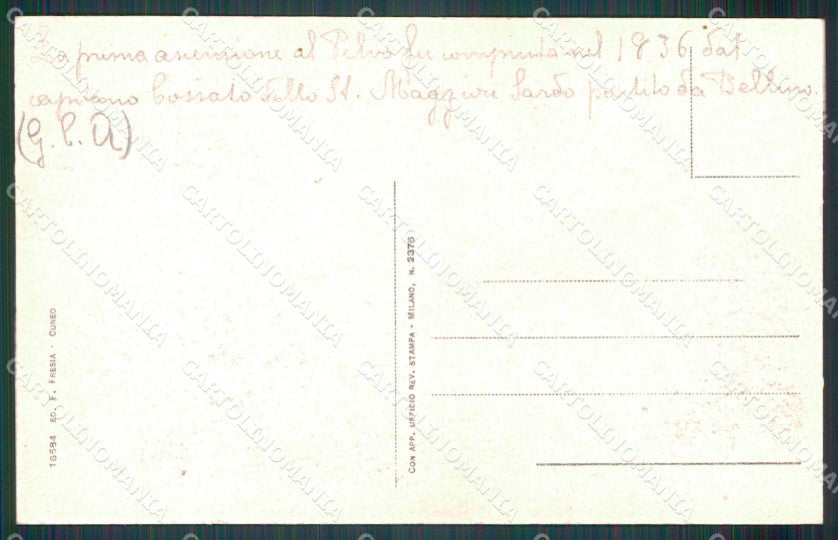 Cuneo Elva Valle Macra Maira cartolina MT5978 – retro