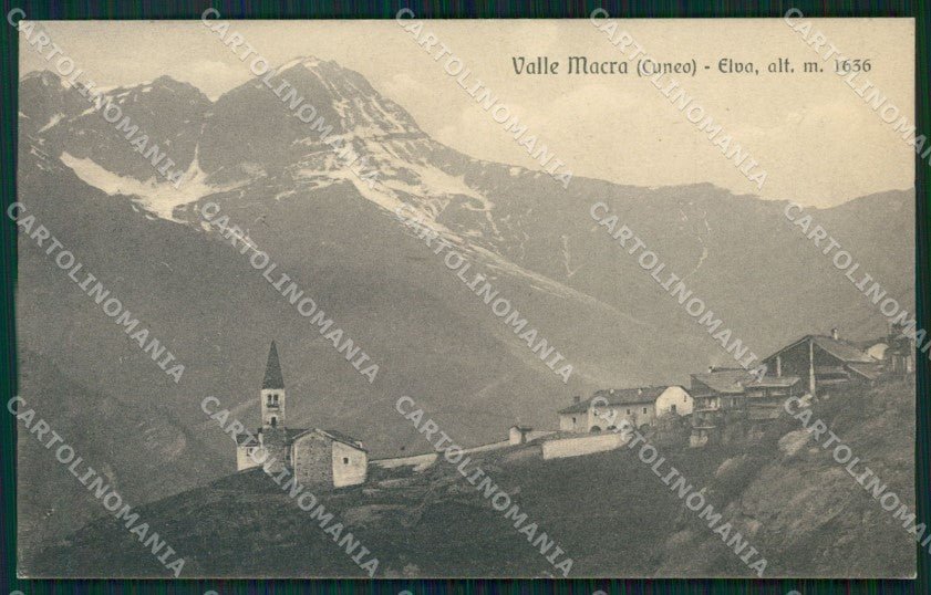 Cuneo Elva Valle Macra Maira cartolina MT5979 – fronte