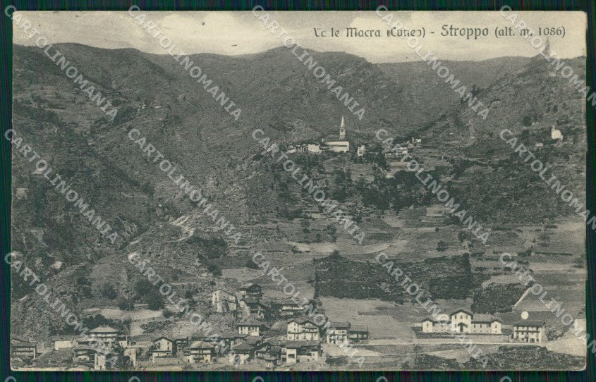 Cuneo Stroppo Valle Macra Maira cartolina MT5984 – fronte