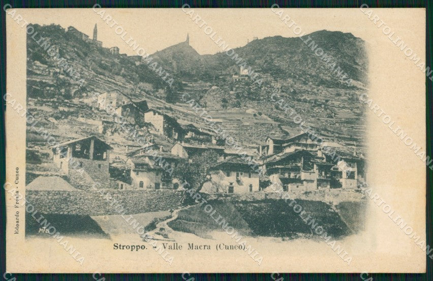 Cuneo Stroppo Valle Macra Maira cartolina MT5985 – fronte