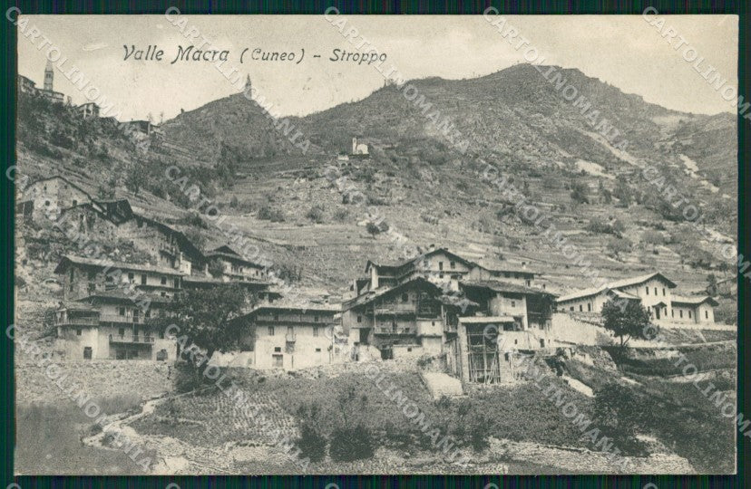 Cuneo Stroppo Valle Macra Maira cartolina MT5986 – fronte