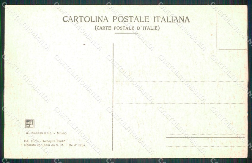 Cuneo Canosio Panorama Valle Macra Maira cartolina MT5997 – retro