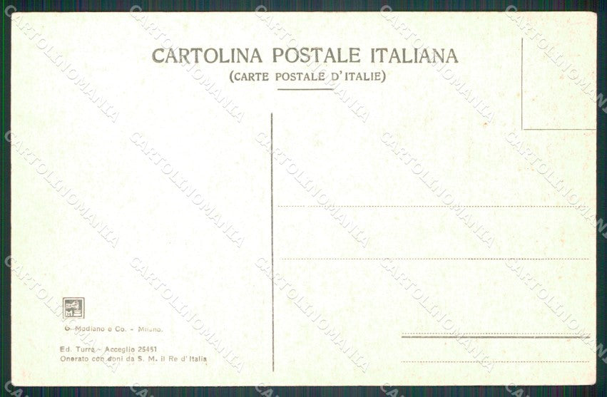 Cuneo Canosio Preit di Valle Macra Maira cartolina MT5998 – retro