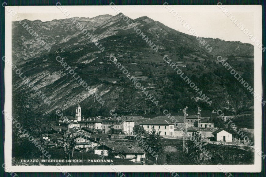 Cuneo Prazzo Inferiore Valle Macra Maira Foto cartolina MT6001 – fronte