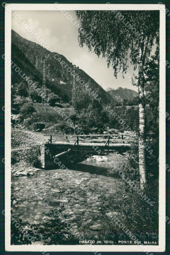 Cuneo Prazzo Valle Macra Maira Foto cartolina MT6003 – fronte