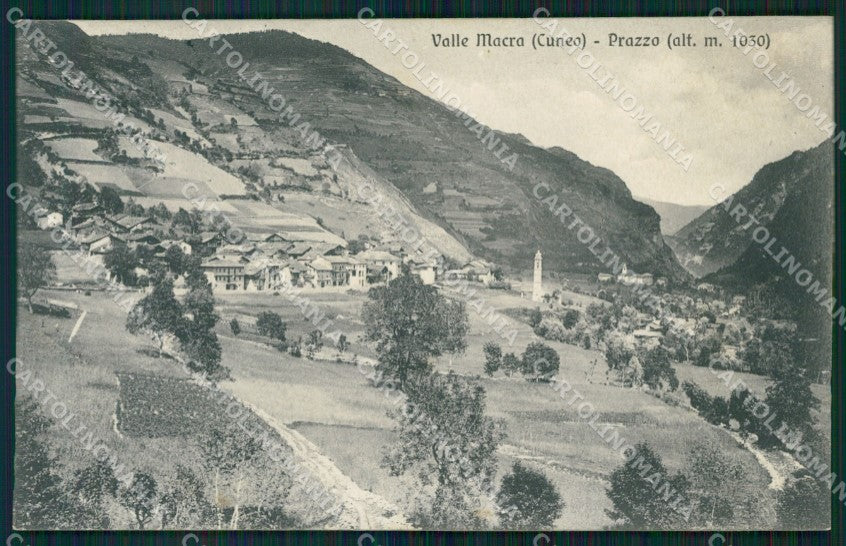 Cuneo Prazzo Valle Macra Maira cartolina MT6004 – fronte
