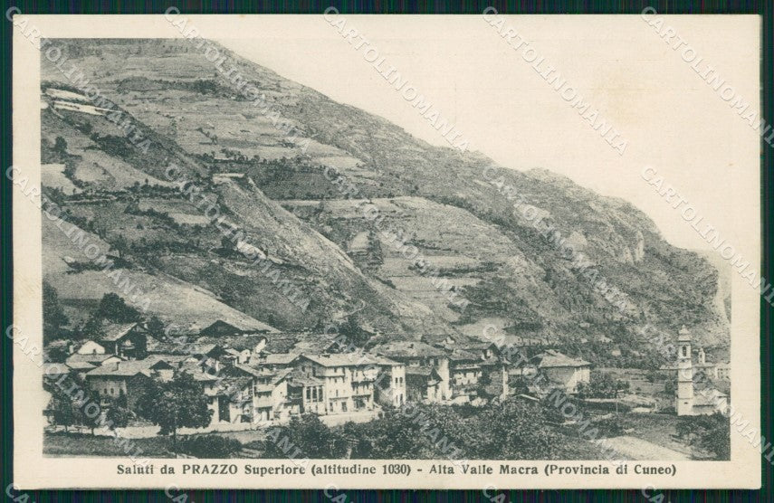 Cuneo Prazzo Superiore Valle Macra Maira cartolina MT6006 – fronte