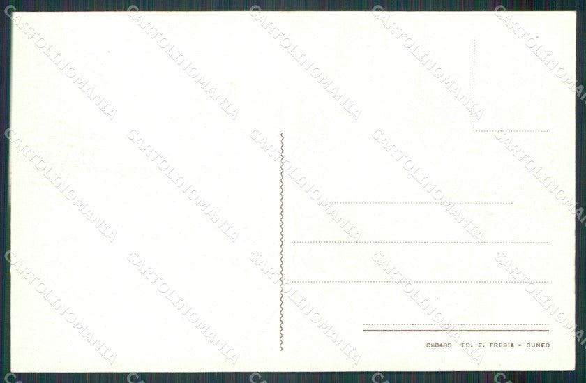 Cuneo Acceglio Unerzio Valle Macra Maira cartolina MT6013 – retro