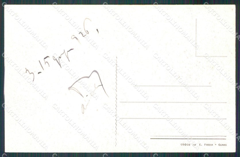 Cuneo Acceglio Chiappera Valle Macra Maira cartolina MT6020 – retro