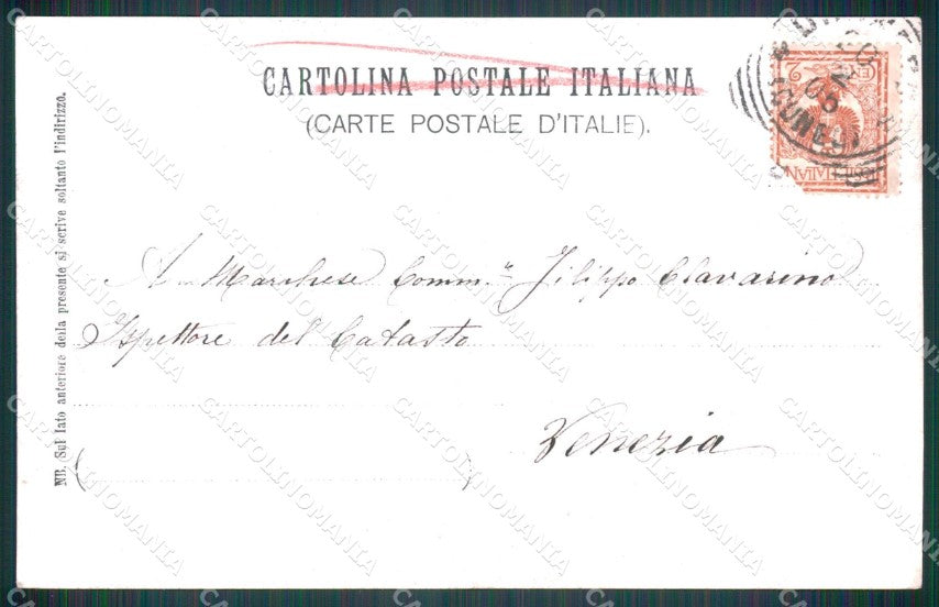Cuneo Acceglio Valle Macra Maira Foto cartolina MT6031 – retro