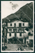 Cuneo Acceglio Valle Macra Grande Albergo Savoia Foto cartolina MT6033 – fronte