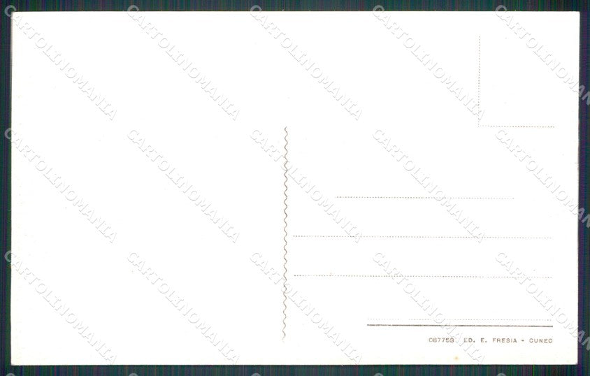 Cuneo Acceglio Valle Macra Centrale Gran Pianasso cartolina MT6038 – retro
