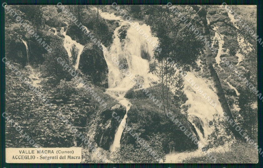 Cuneo Acceglio Valle Macra Sorgenti cartolina MT6061 – fronte
