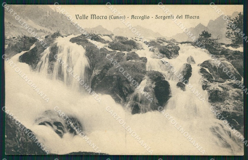 Cuneo Acceglio Valle Macra Sorgenti cartolina MT6065 – fronte