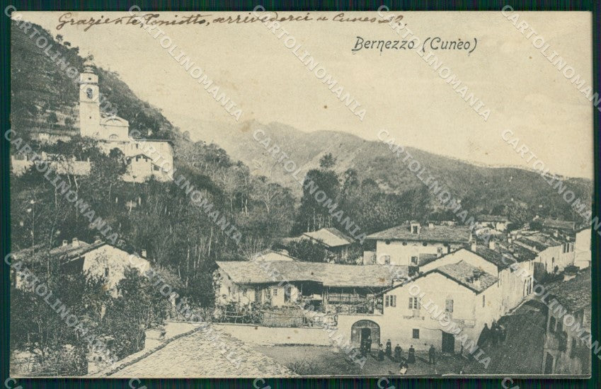 Cuneo Bernezzo cartolina MT6072 – fronte