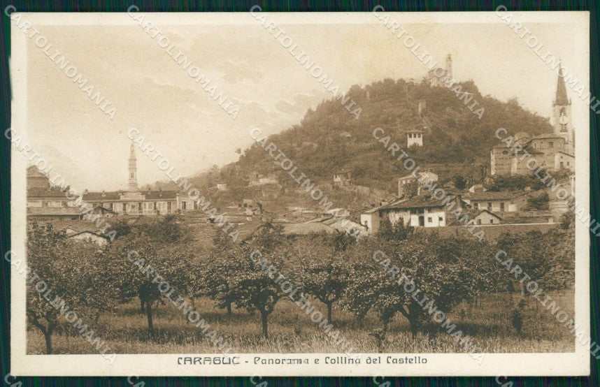 Cuneo Caraglio Panorama cartolina MT6082 – fronte