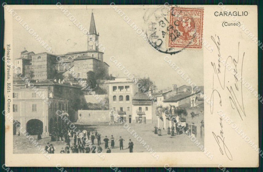 Cuneo Caraglio cartolina MT6097 – fronte