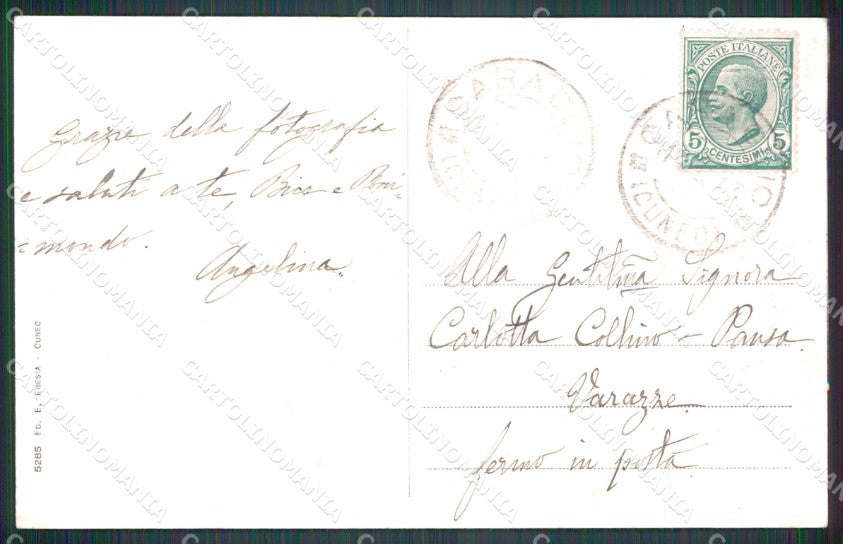 Cuneo Caraglio Madonna di Castello cartolina MT6108 – retro
