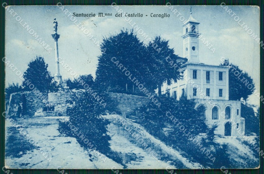 Cuneo Caraglio Madonna del Castello PIEGHINA cartolina MT6110 – fronte